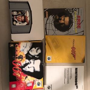 N64 077 golden eye everything accept the expansion